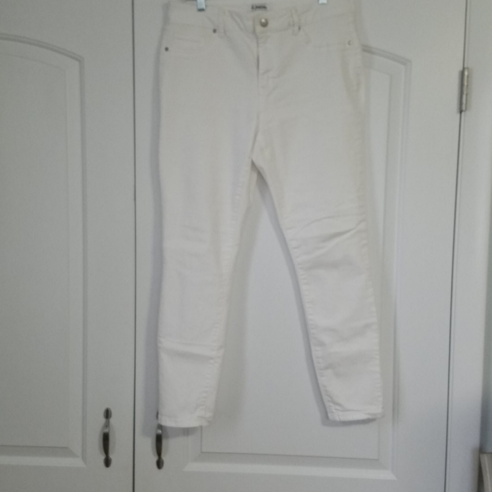 D.jeans White Skinny Jean